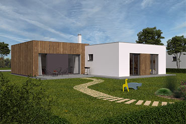 House plans of bungalow L118