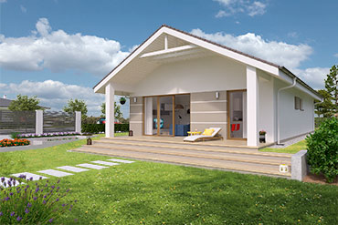 House plans of bungalow i102