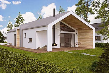 House plans of bungalow i110