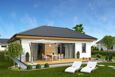House plans of bungalow L90