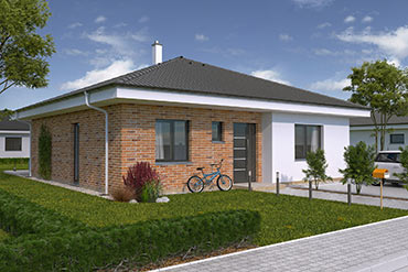 House plans of bungalow O107