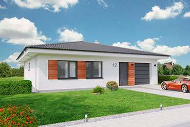House plans of bungalow o135