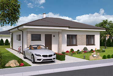 House plans of bungalow o87